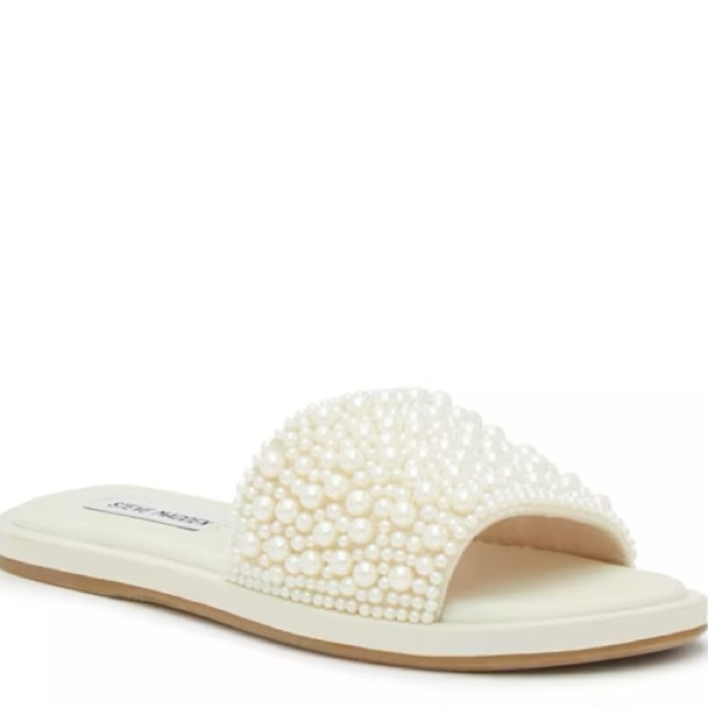 Steve Madden Sienna Sandal in Pearl - Size Women’s 7
